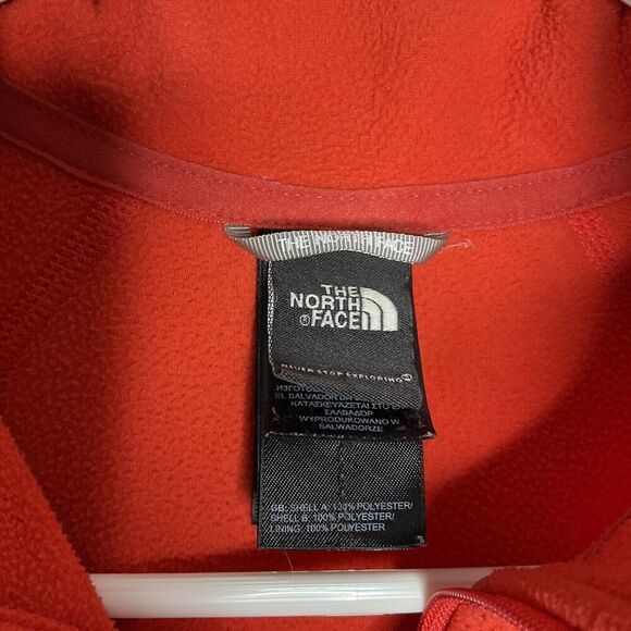 The North Face Sweater Womens Large Mock Neck Half Zip Pullover Fleece Hiking‎ - Picture 5 of 8